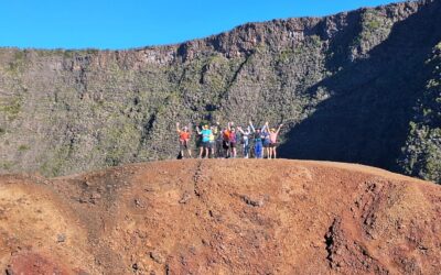 Hiking over Reunion Island